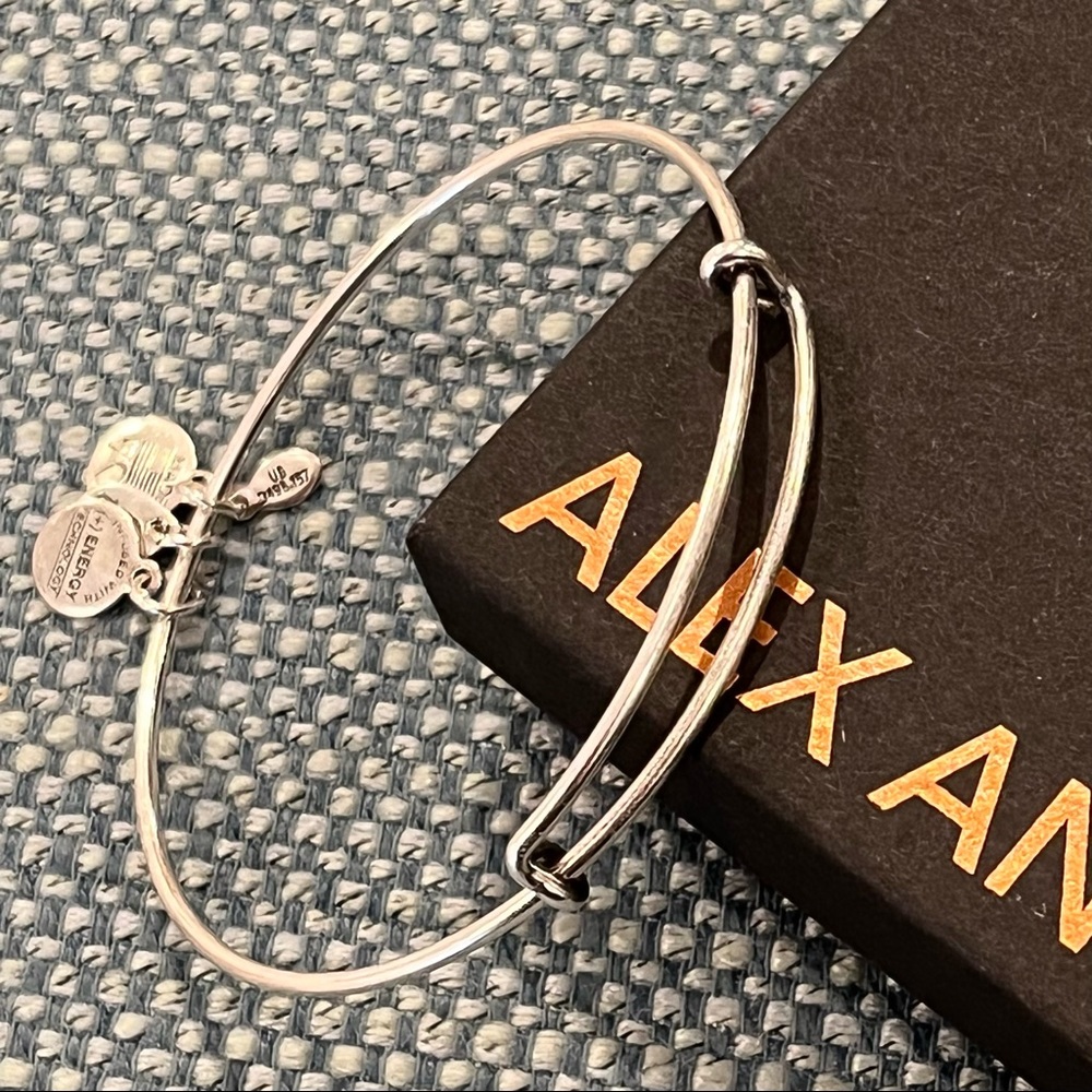 Alex and Ani Silver Wire Bangle Bracelet